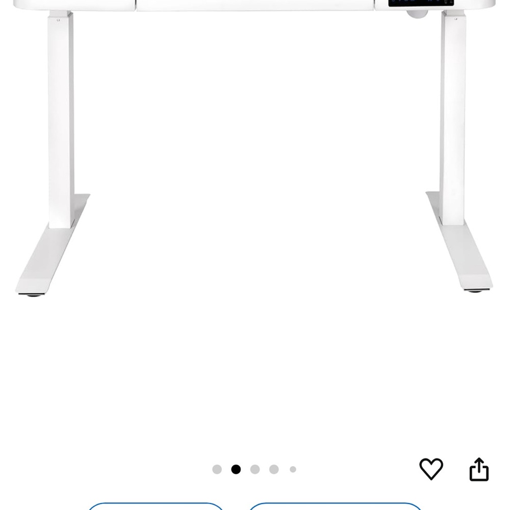 High adjustable desk usb connection scratch proof.